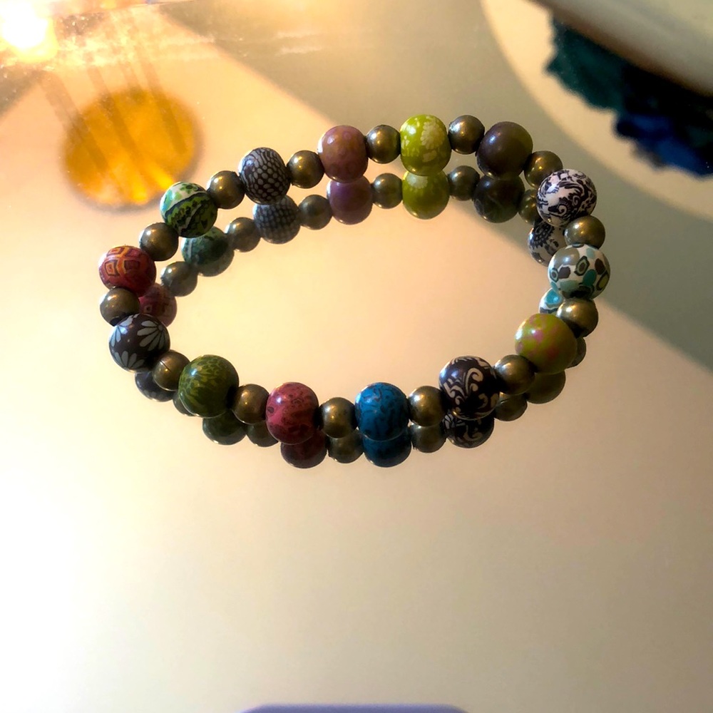 Italian clay bracelet